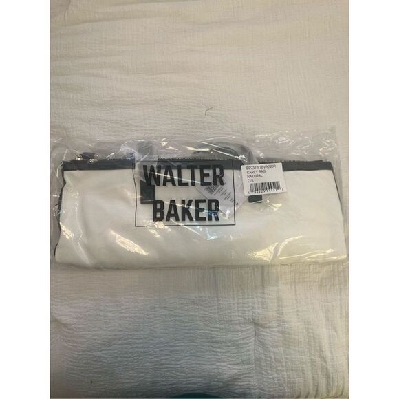 Walter Baker CARLY BAG Classic Canvas and Vegan Leather Tote - NEW - Picture 8 of 9